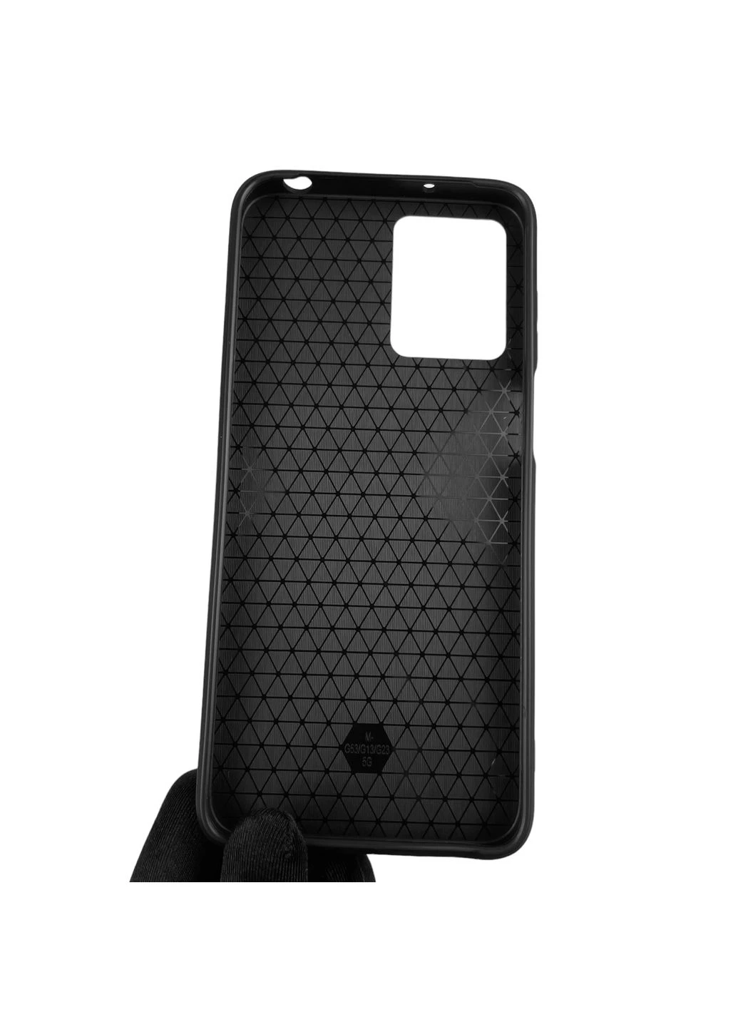 Чехол для Moto G13 (PAWS0015) бронированный с кольцом со шторкой на камеру на моторола г13 чёрный rg1 Motorola (366020350)