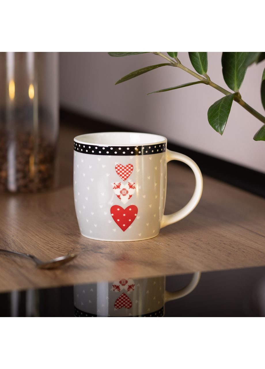 Чашка фарфоровая 400 (мл) для чая и кофе RX-N240147R Liling Rongxiang Ceramic (370969203)