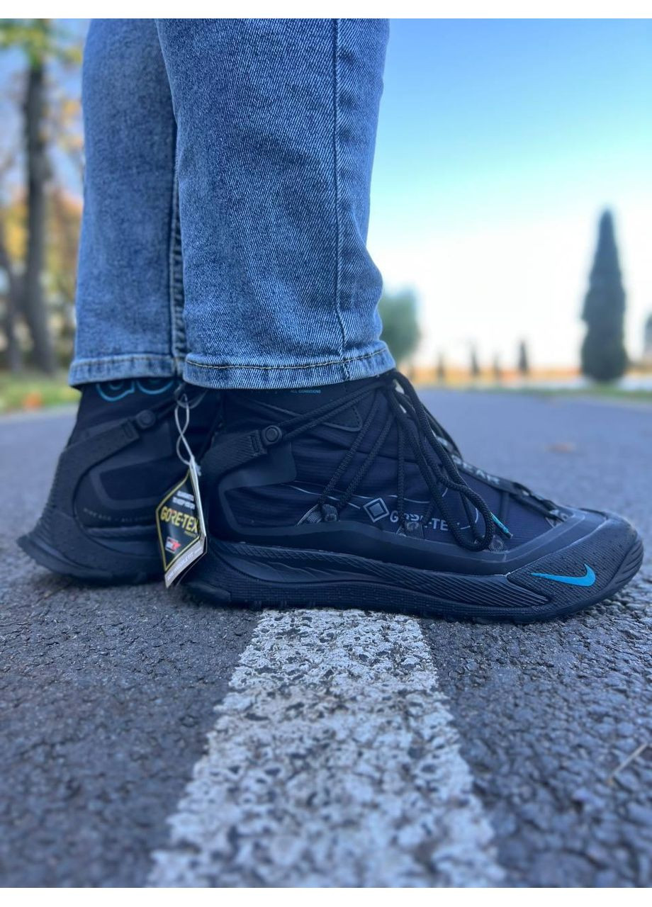 КРОСІВКИ ЖІНОЧІ NIKE ACG TERRA ANTARKTIK BLACK BLUE НАЙК АСГ ТЕРРА АНТАРКТІК No Brand чорні демісезони (368647069)