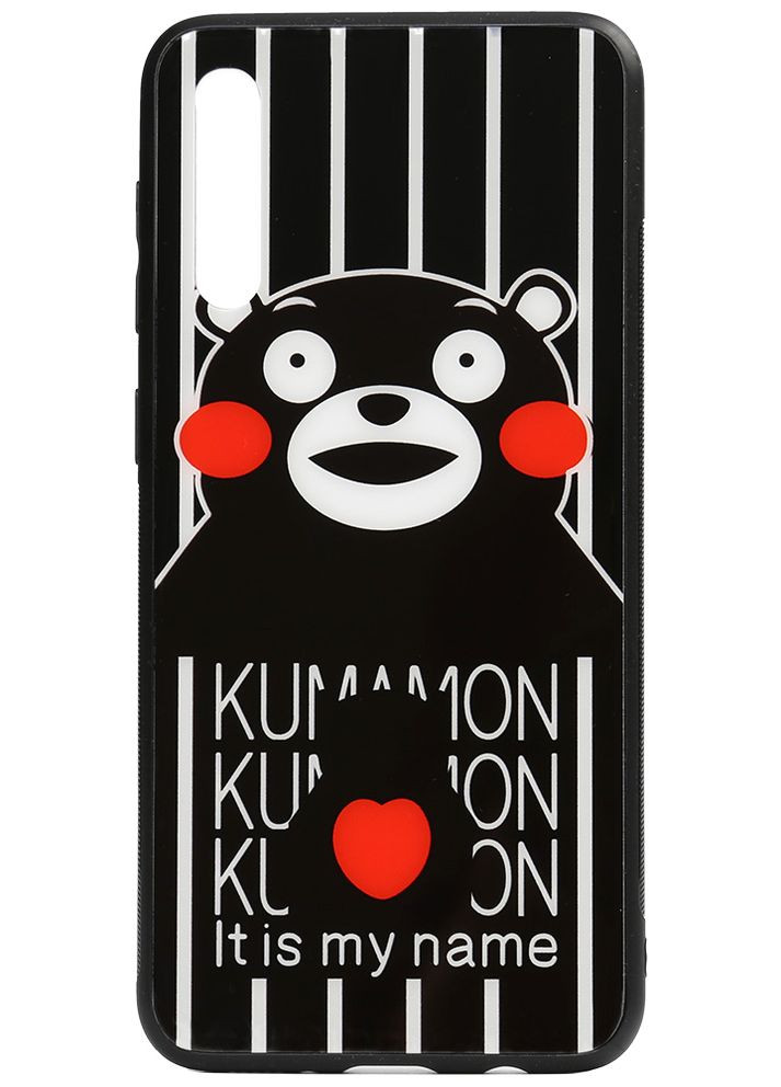 Чехолнакладка Cartoon Print Glass Case Samsung Galaxy A30s/A50/A50s Kumamon Toto (301780262)