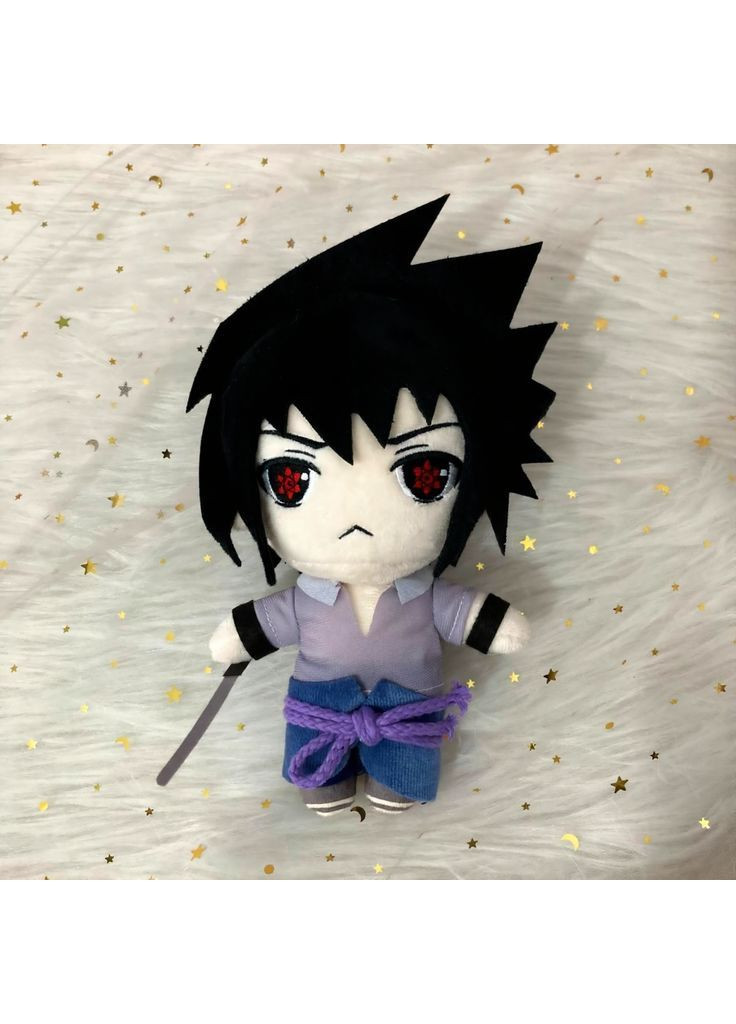 Мягкая игрушка Саске Учиха из аниме Наруто / Naruto. No Brand (369616629)