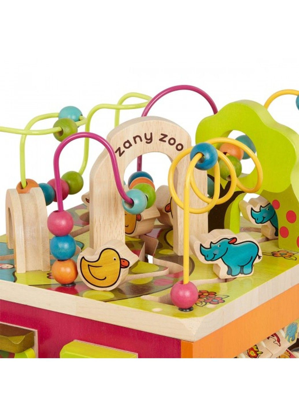 Розвиваюча Дерев'яна Іграшка - Зоо-Куб Battat (331173420)