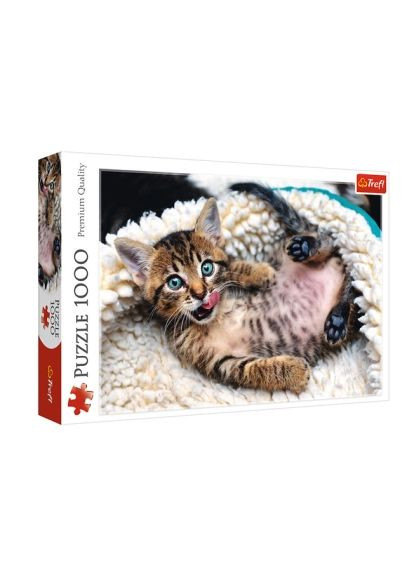 Пазл (5900511104486) Trefl Веселе кошеня 1000 елементів (366066389)