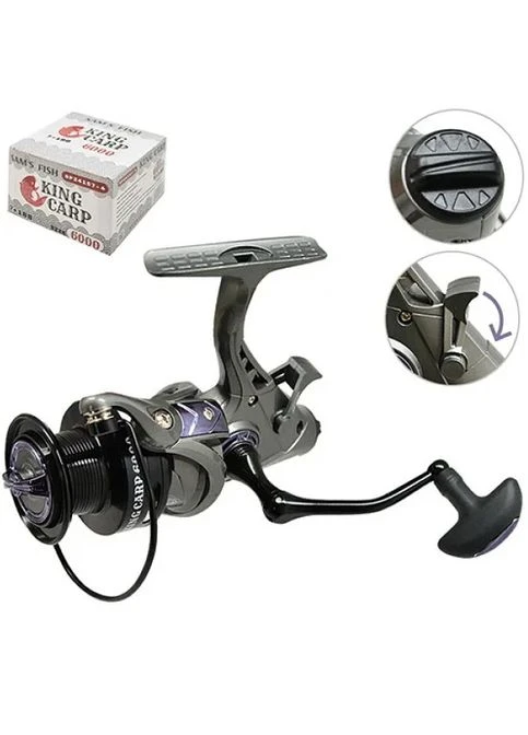Катушка с бейтраннером 7+1bb "King Carp" SF24157-7 Sams Fish (391263556)