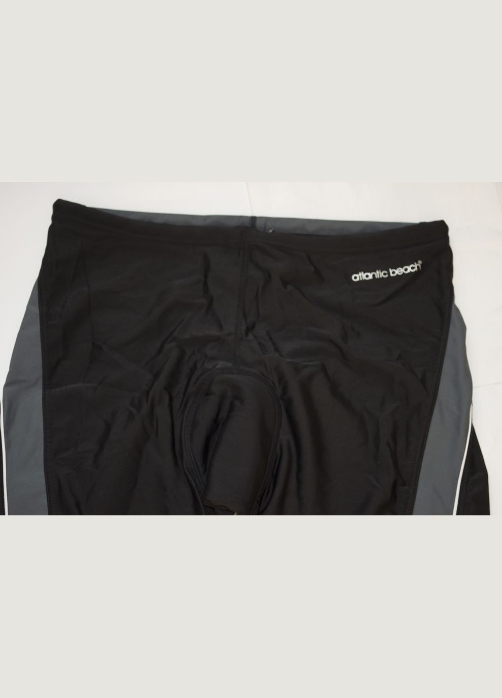 Чоловічі шорти для велоспорту або спортивного плавання, подовжені чорні. модель 0353 арт.79160 Atlantic Beach (340690523)