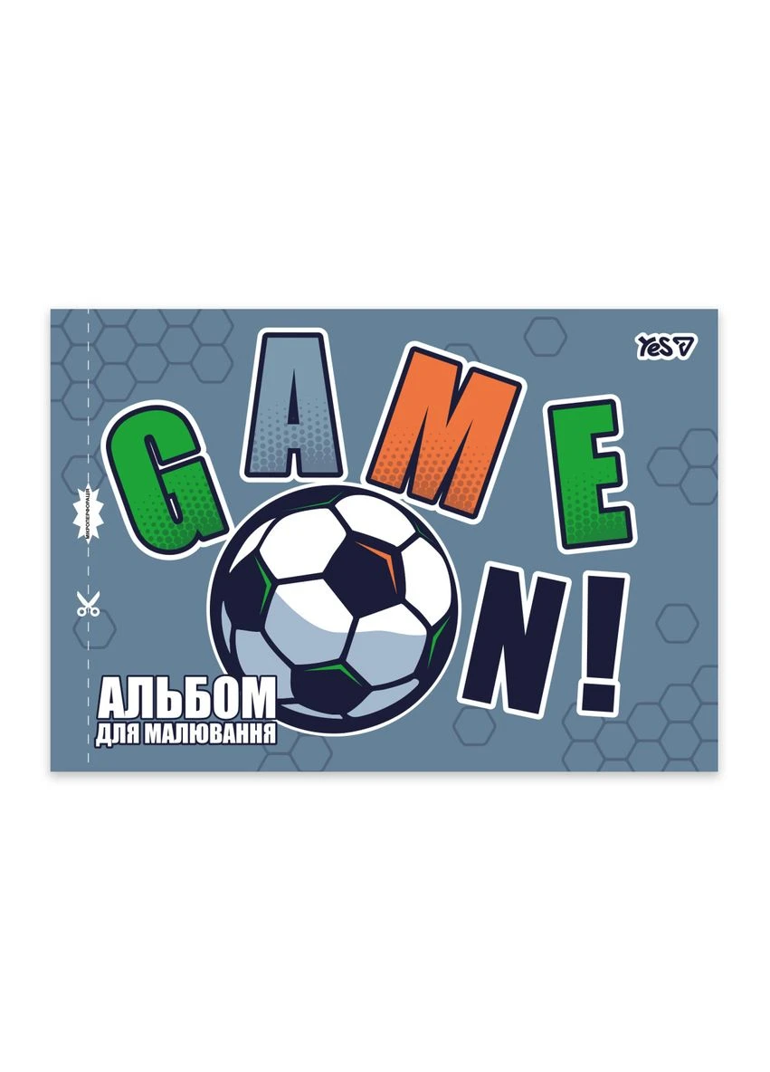 Альбом для малювання А4 Football 130615 12 аркушів Yes (395395728)