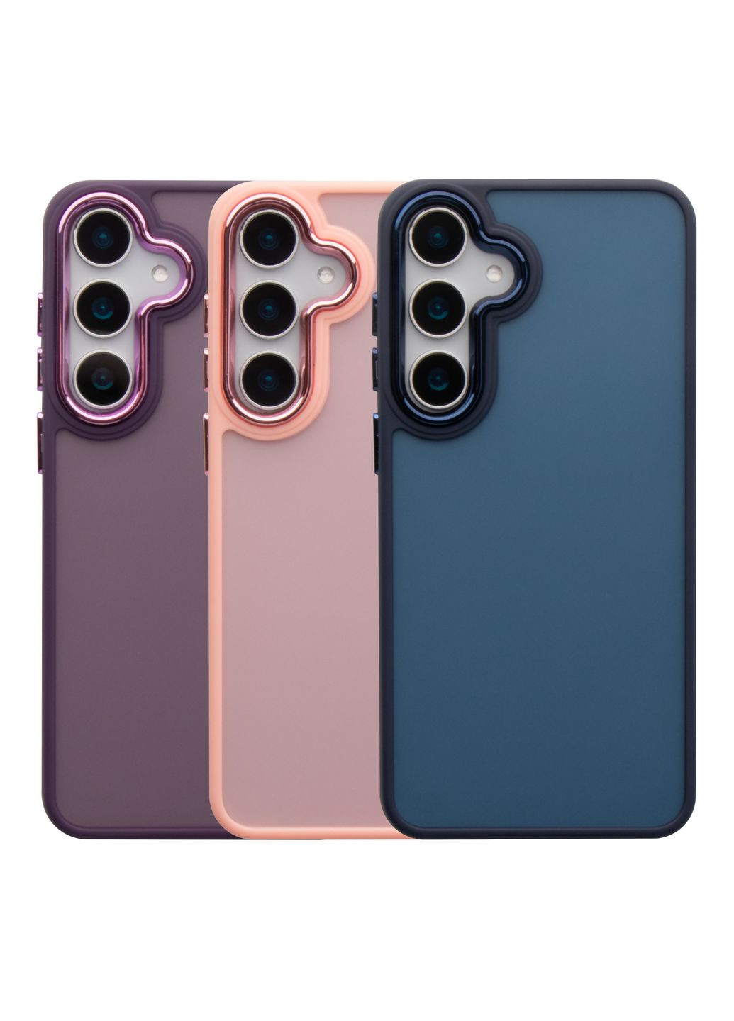 Чехол TPU+PC Space II Color Matte для Samsung Galaxy S24+ 5G (S926) Цвет Dark Purple No Brand (336148868)