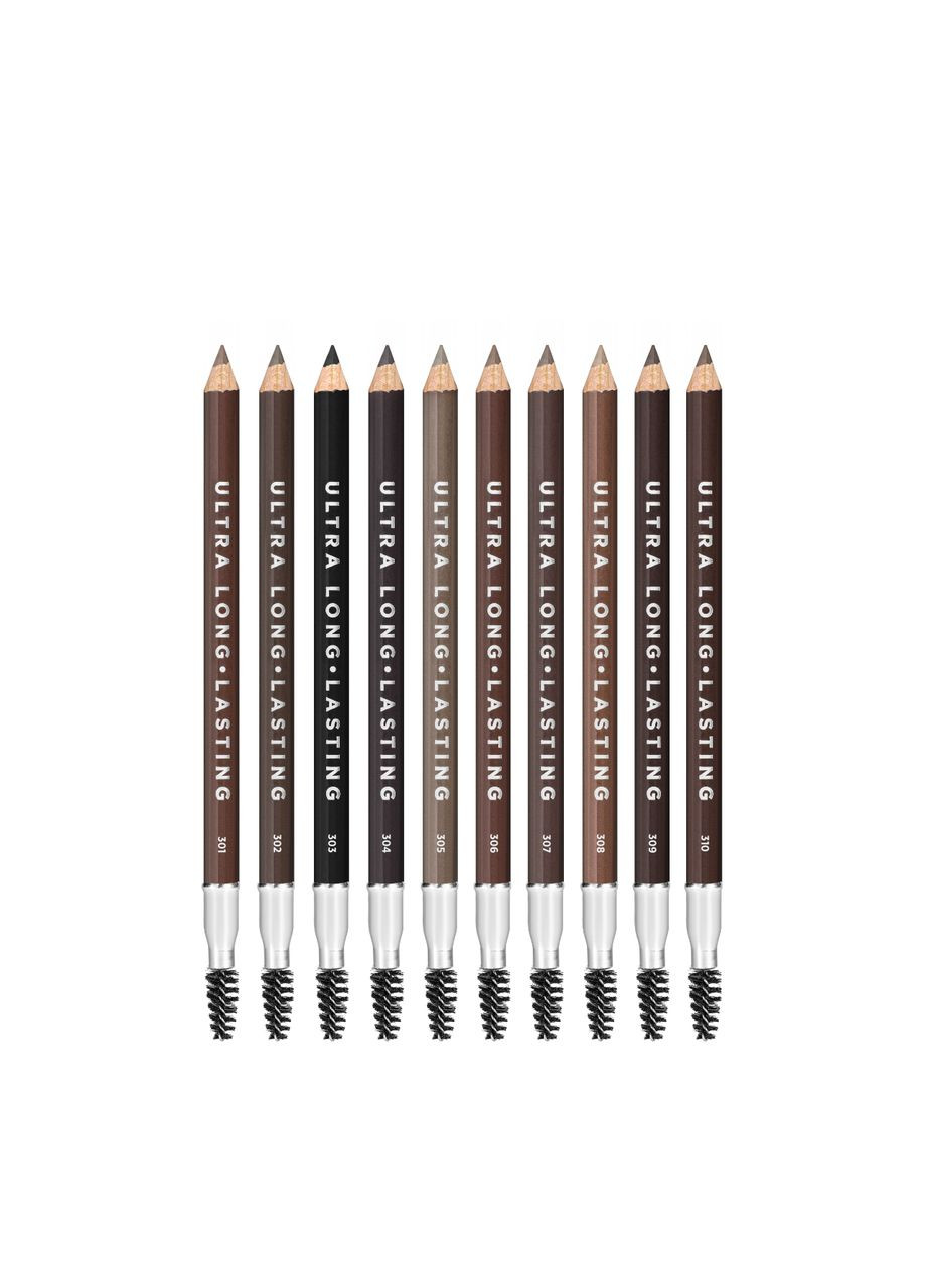 Карандаш для бровей Eyebrow Pencil № 307 Коричнево-кашетановый Parisa Cosmetics (362138640)