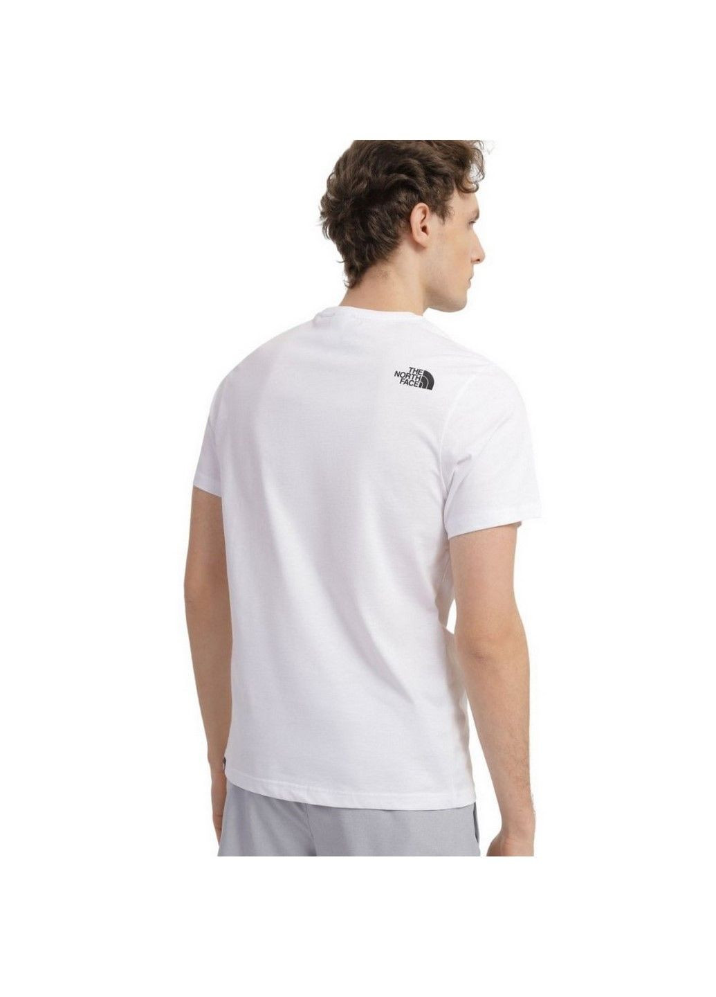 Белая футболка north face m standard ss tee nf0a4m7xiw91 The North Face