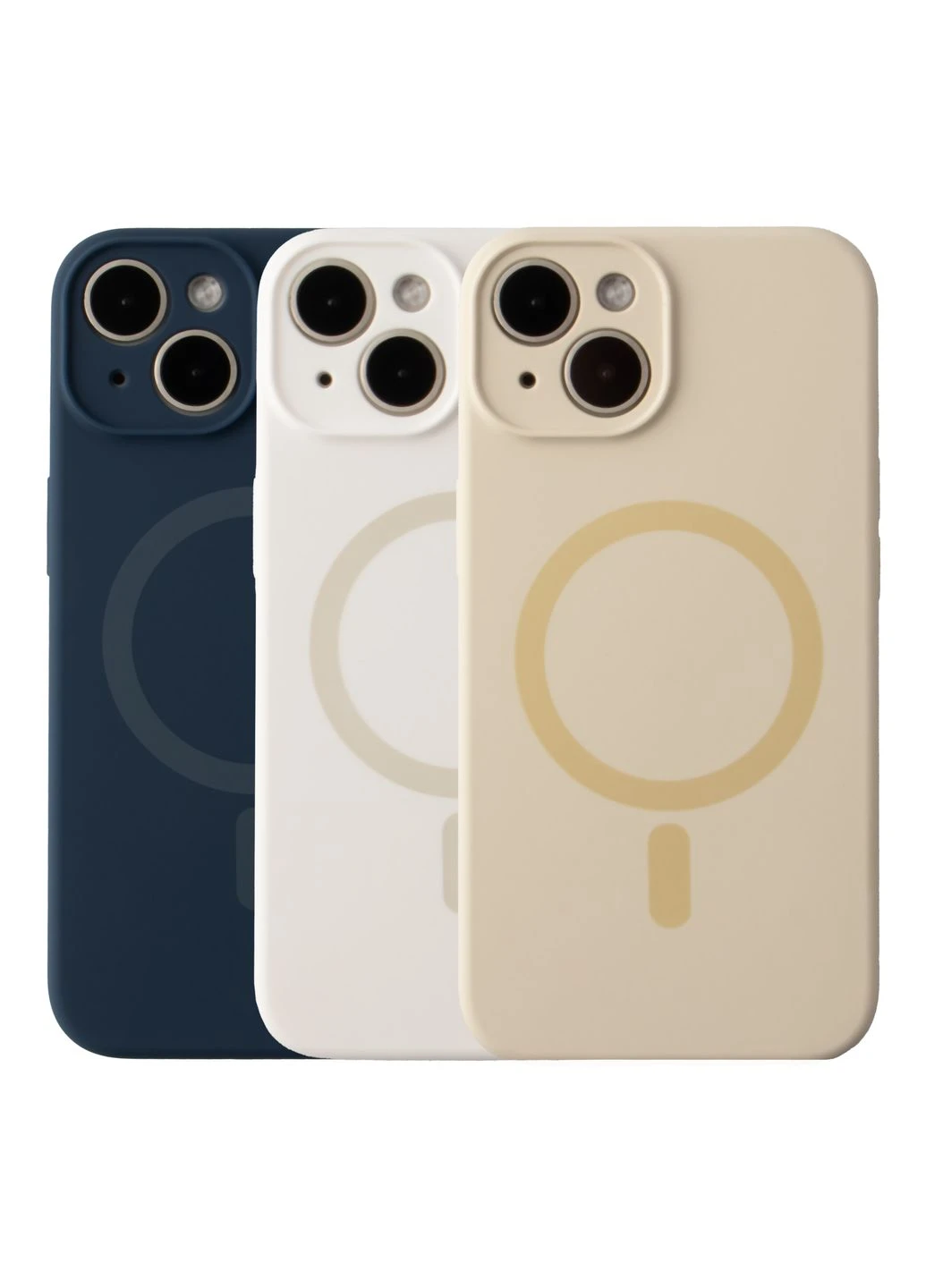 Чехол Glow Silicone Case Full Camera with Magsafe для iPhone 13 Цвет White No Brand Apple iPhone13 2021 (336152111)