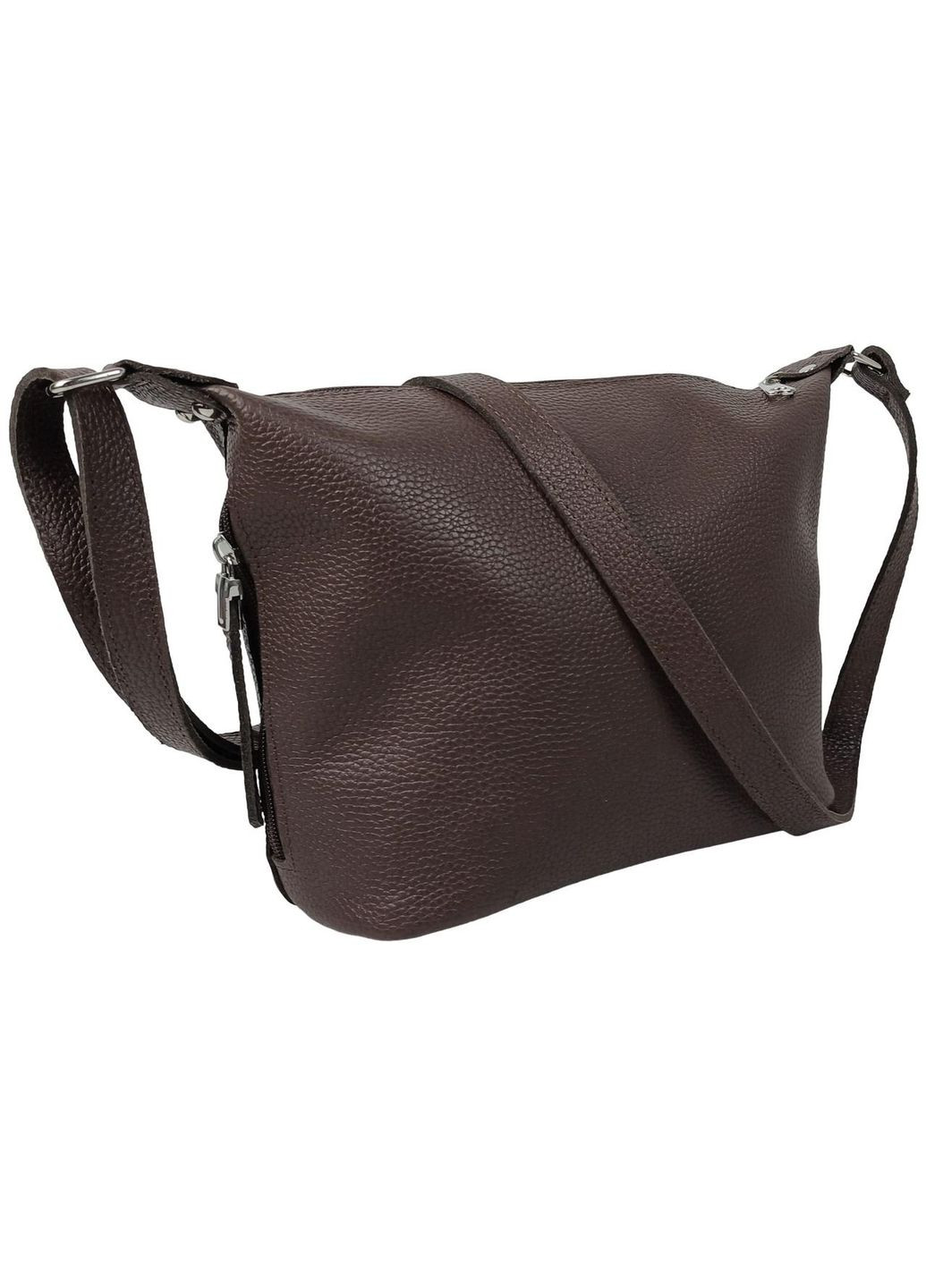 Жіноча шкіряна сумка, темно-коричнева (Україна) Borsacomoda (372861034)