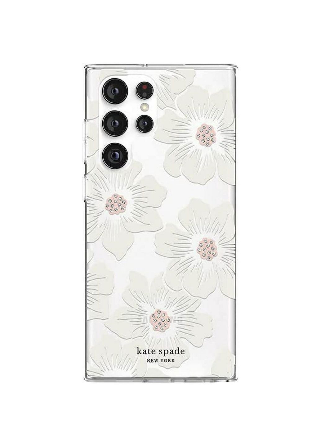 Чехол-накладка NY Defensive для Samsung Galaxy S22 Ultra SM-S908 Hollyhock Floral (KSSA-080-HHCCS) Kate Spade (341487360)