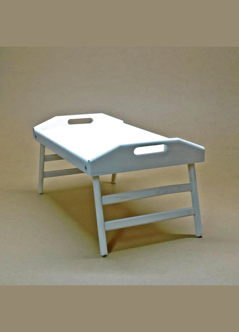 Столик-піднос для сніданку з дерева Флорида зефір (СТП-000420) No Brand (327850272)