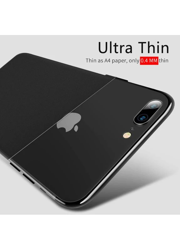 Тонкий матовый чехол для iPhone 7 8 Plus ультратонкий пластиковый X-level (395971591)
