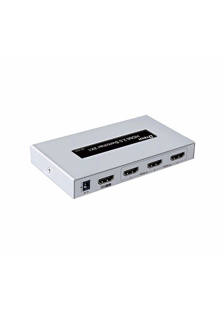 Комутатор 4K HDMI 2.0 3x1 DT-7431 (74-00123) Dtech (382925170)