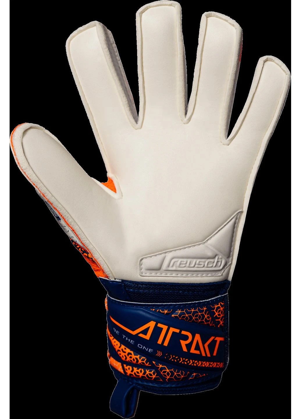 Вратарские перчатки Attrakt Silver Junior Orange 5572214-2500 Reusch (397990790)