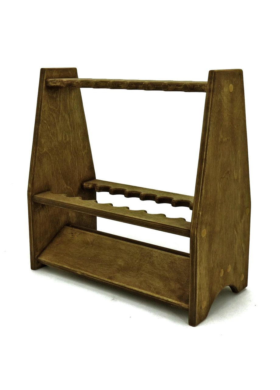 Органайзер для зимних удочек из дерева Селигер мускат (РЫБ-001107) No Brand (328909836)