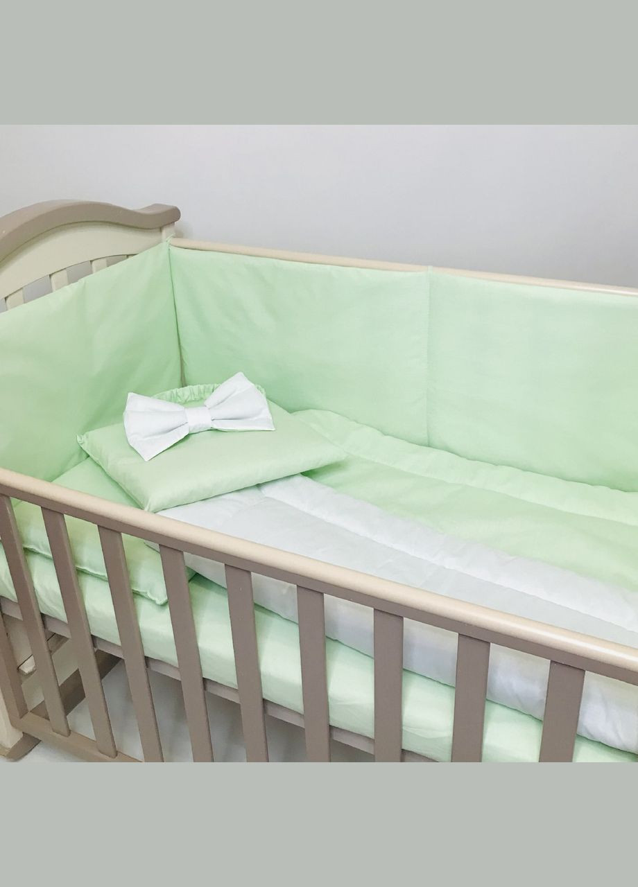 Конверт на виписку (ковдра) Салатова демі бязь 90x90 см Penetka (329146256)