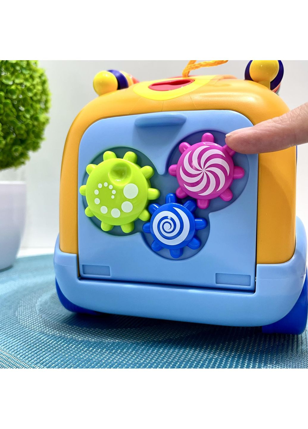 Автобус развивающий музыкальный сортер подсветка (988) Hola (355803921)