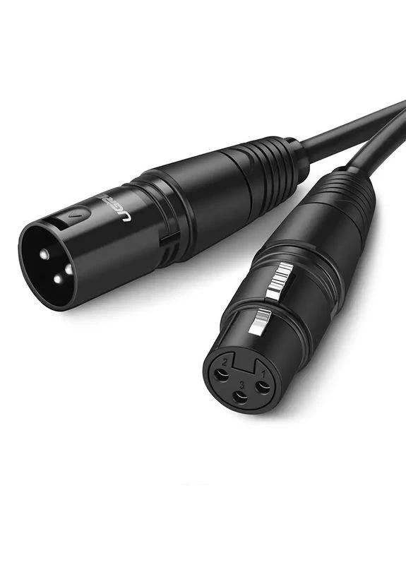 Аудиокабель AV130 XLR – XLR 1 м черный Ugreen (401879146)
