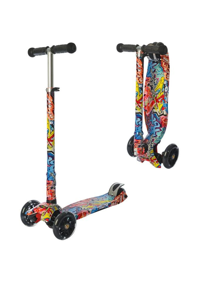 Самокат детский MAXI JR 3-055-WP8 складной iTrike (367968917)