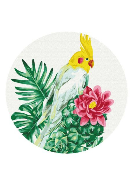 Картина по номерам Тропический попугай (RC00057M) Brushme (370258748)