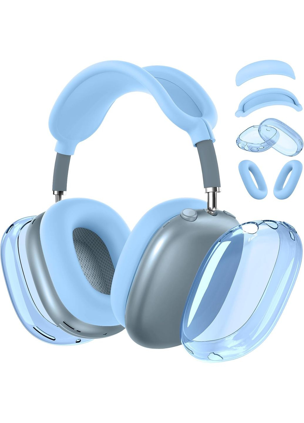 Чехол для Apple Airpods Max 2 / Airpods Max Ear Cups/Ear Pad/Headband Cover Blue (ARS83289) ARS (343049147)