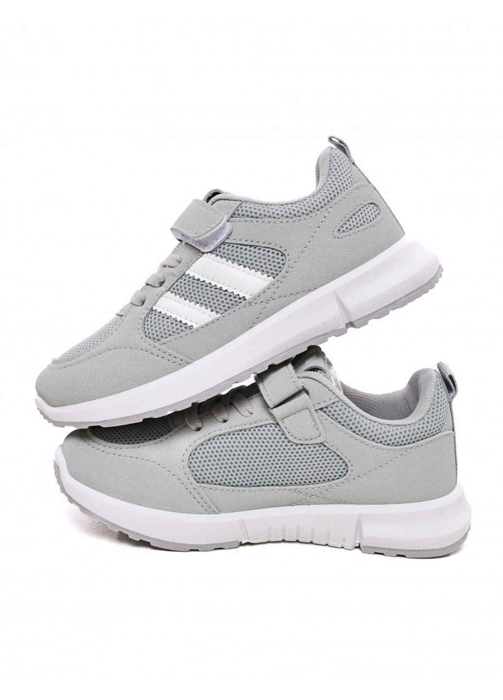 Серые кроссовки для девочки STREAM