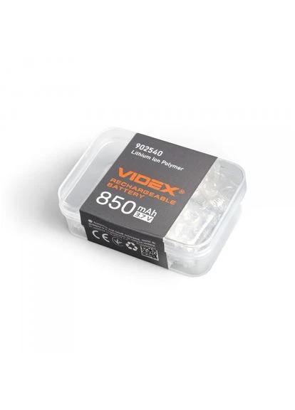 Акумулятор Li-pol VLF-B902540-85 850mAh 1шт Videx (378286857)