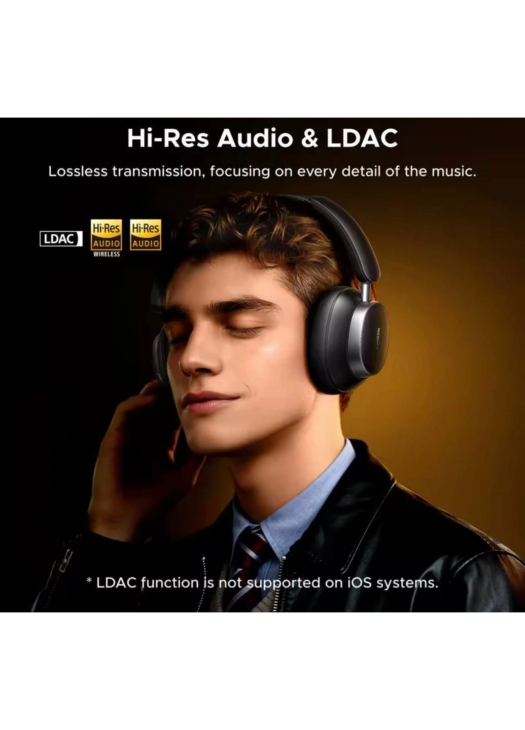 Навушники Studio Pro бездротові LDAC, ANC Ugreen HP206 (382350423)