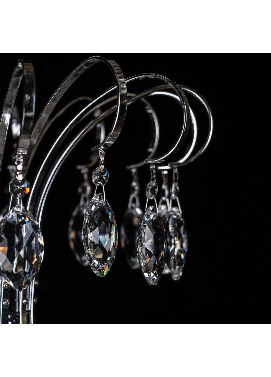 Класична кришталева люстра на ланцюзі на 8 лампочок E2045/8/CR No Brand (352229443)