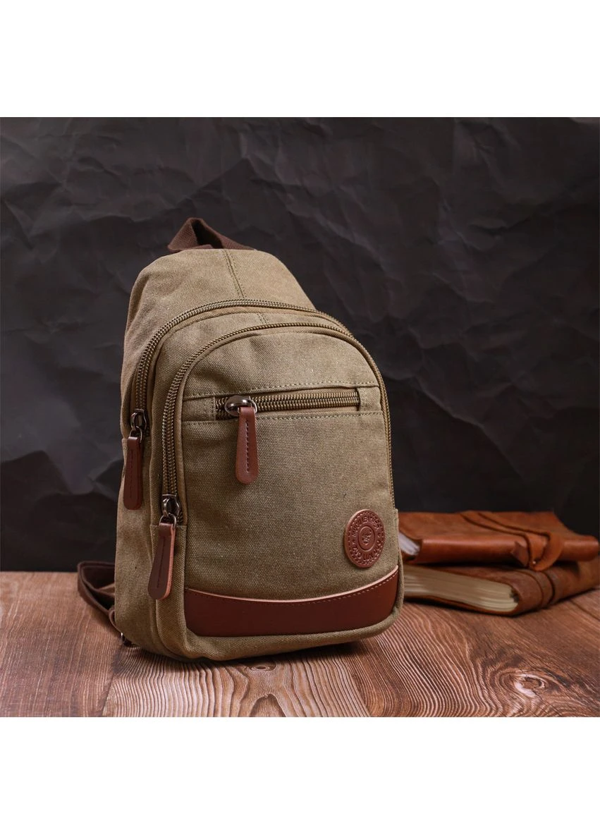 Мужская Практичная Сумка Через Плечо С Уплотненной Спинкой Vintagе 22174 Seli Vintage (392712795)