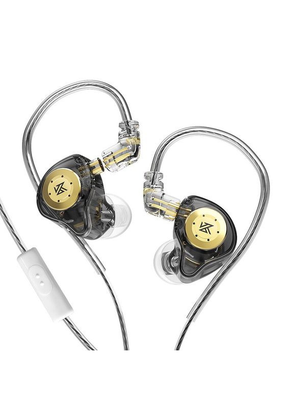 Наушники KZ EDX Pro с микрофоном black Knowledge Zenith (314932297)