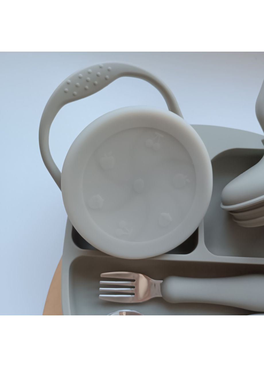 Набор посуды для малыша 10 шт Посуда для малышей обучающая Подарочный набор посуды для малышей (0219) No Brand (368999853)