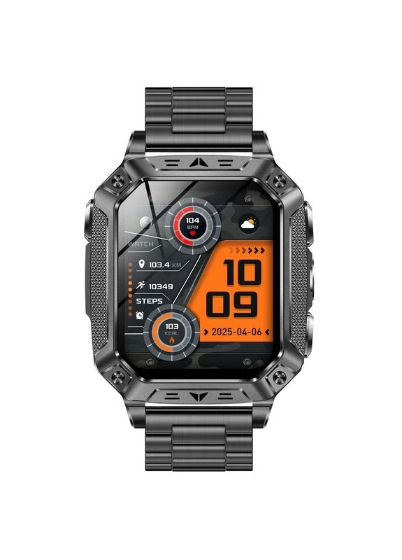 Умные смарт часы Smart Formula K+ Steel, 2 ремешка UWatch (381113034)