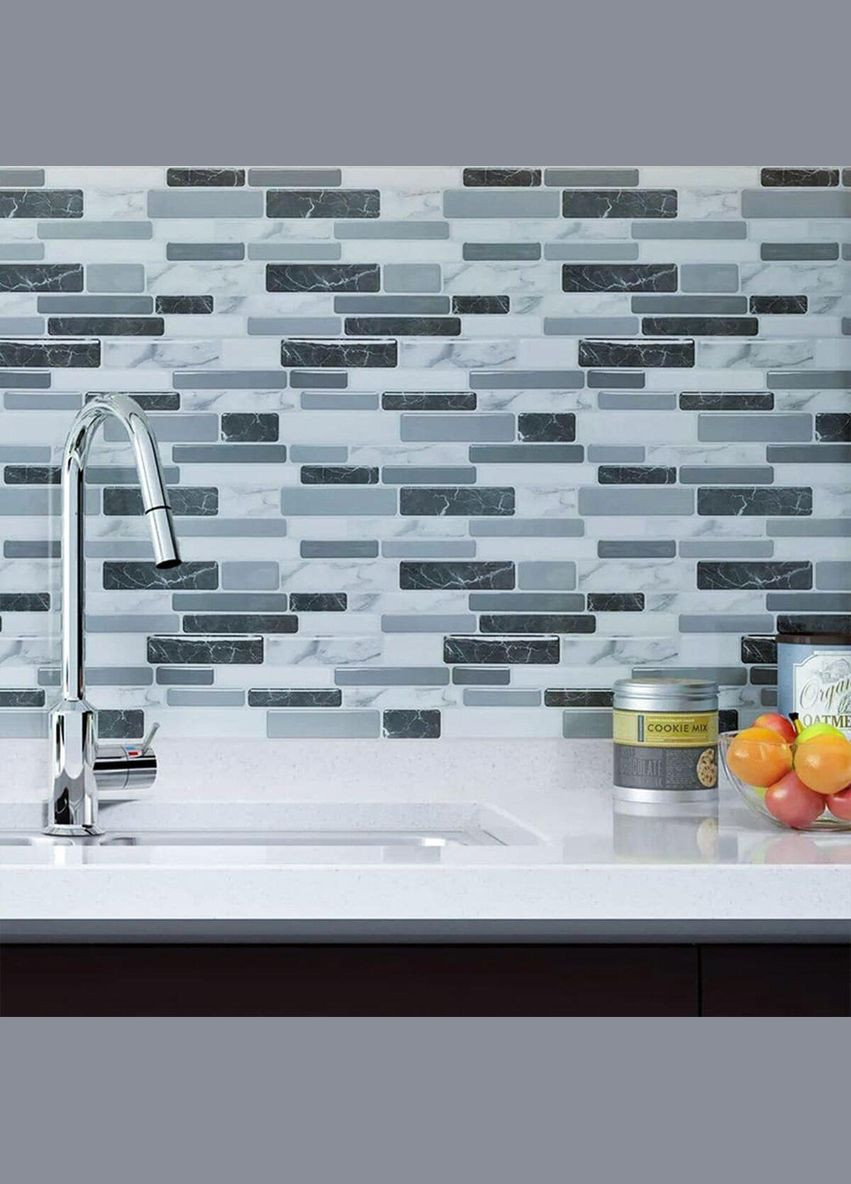 Самоклеящаяся полиуретановая плитка под мрамор 305х305х1мм (3DPanda-1174) Sticker Wall (323155230)