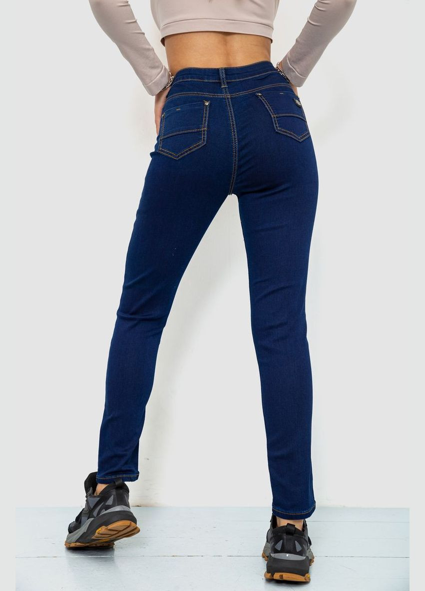 Джинсы женские однотонные стрейч 244R108-1 Джинсы Ager - (316431333)