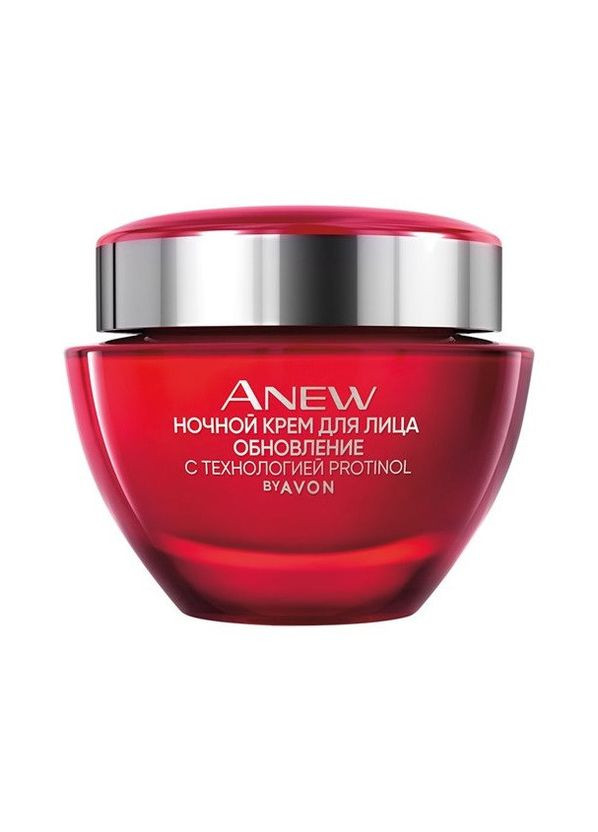 +35 Ночной крем для лица «Обновление» с технологией protinol 50 мл Avon (334001434)