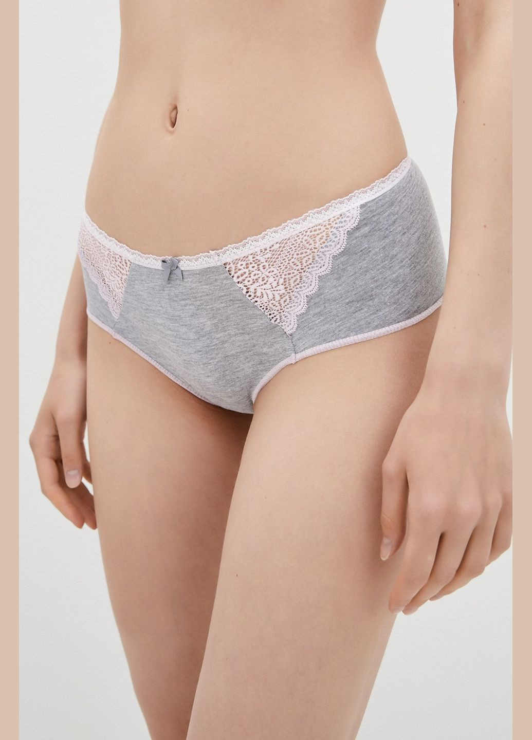 Бавовняні трусики сліпи Sambario P-2202 gray (314998993)