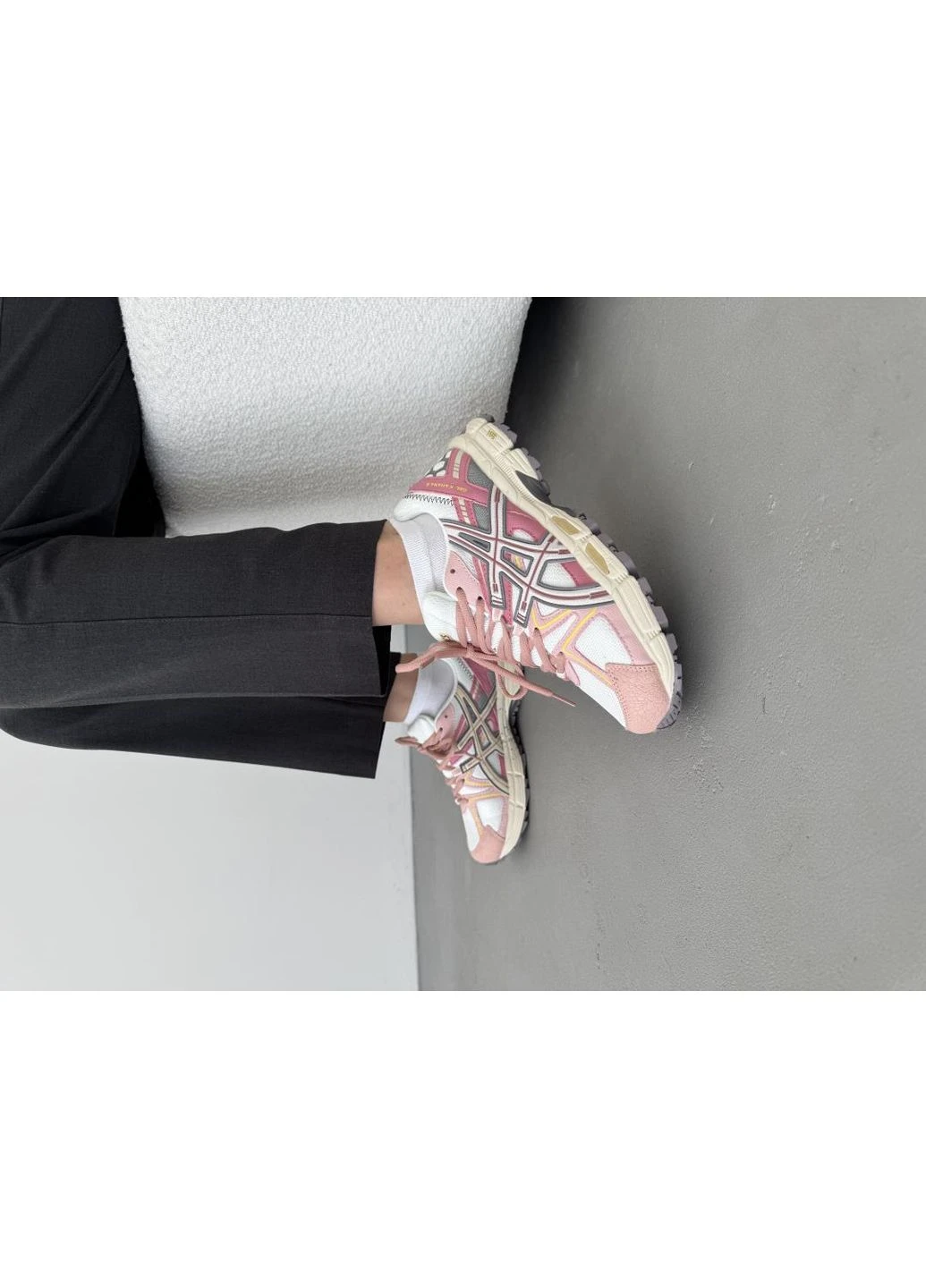 КРОССОВКИ ЖЕНСКИЕ ASICS GEL-KAHANA 8 BEIGE PIV2 АСИКС ГЕЛЬ КАХАНО 8 БЕЖЕВЫЕ No Brand бежевые демисезоны (391948083)