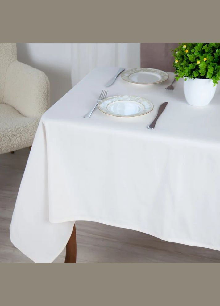 Скатертина водовідштовхувальна Aquastop Snowy С-04223-30314 120х150 см снігова ТЕП (364499194)