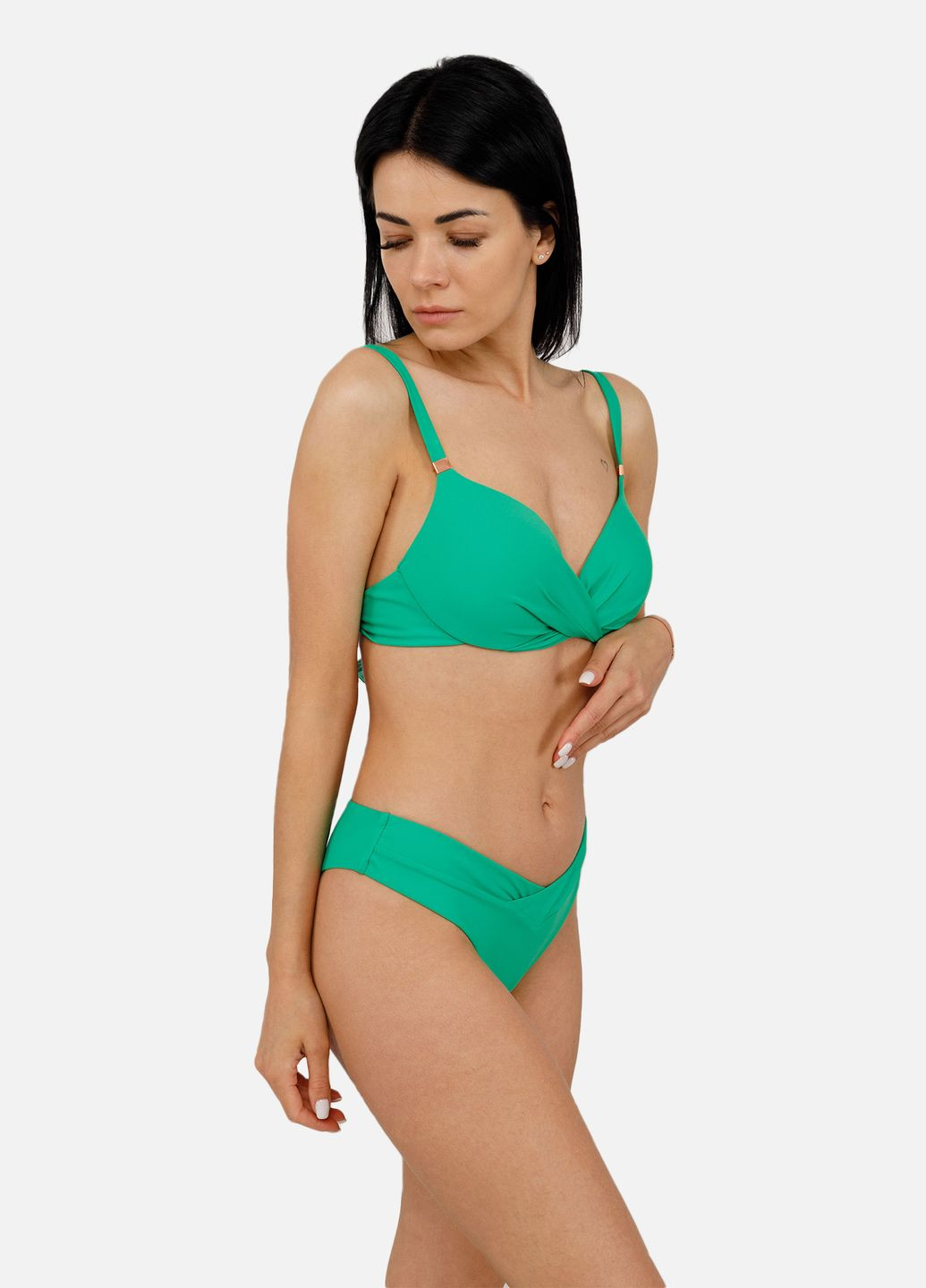 Зеленый летний женские плавки – слипы цвет зеленый cb-00251279 Teres