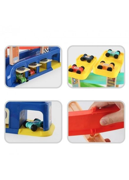 Скоростной спуск трасса гоночный трек 9906 на 4 этажа. Fun Game (327797267)