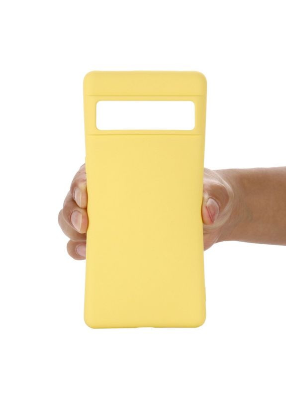 Силиконовый чехол для Google Pixel 6 Pro микрофибра soft touch Viseaon (322212987)