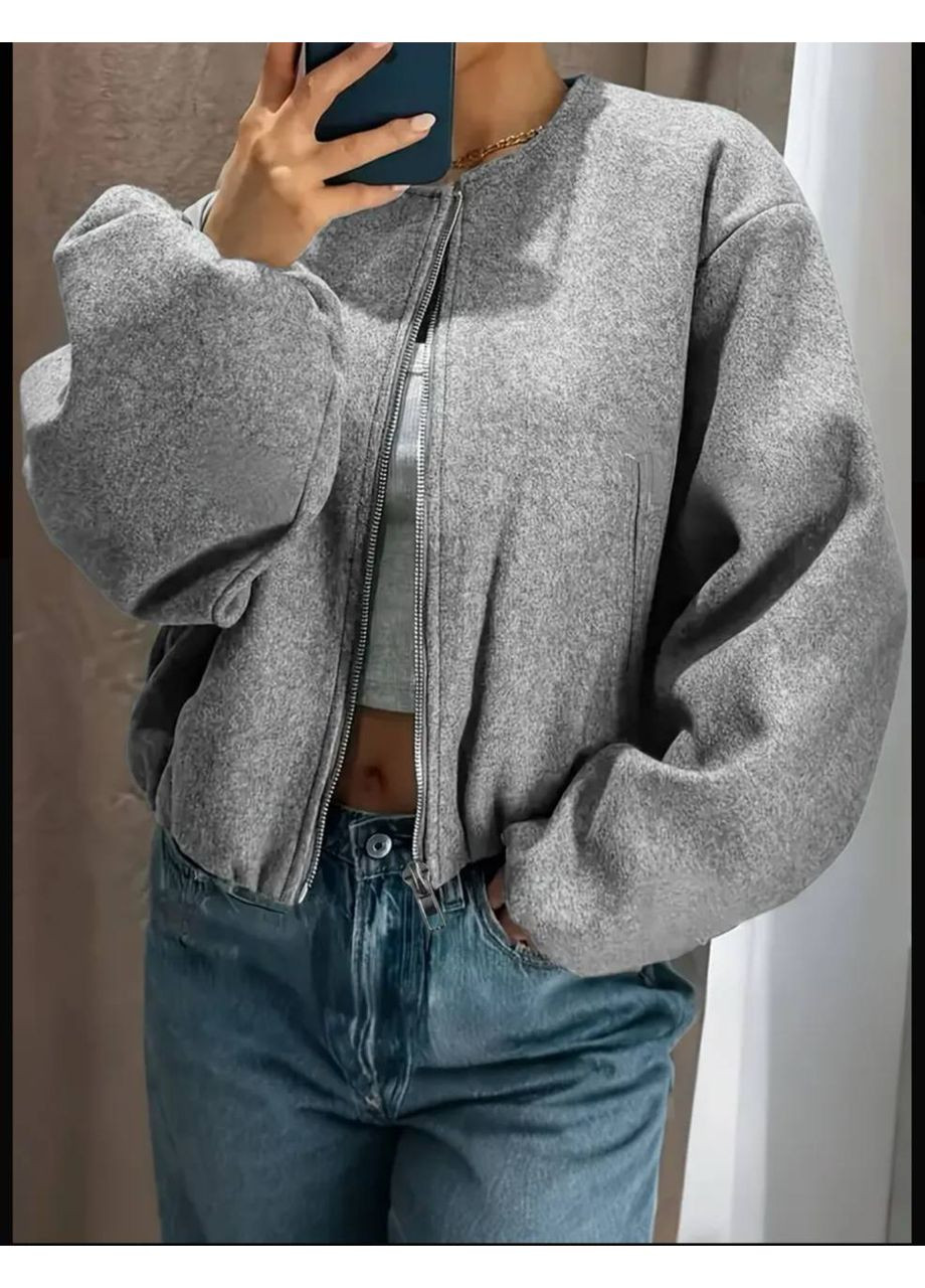 Бомбер женский на молнии (358786665)