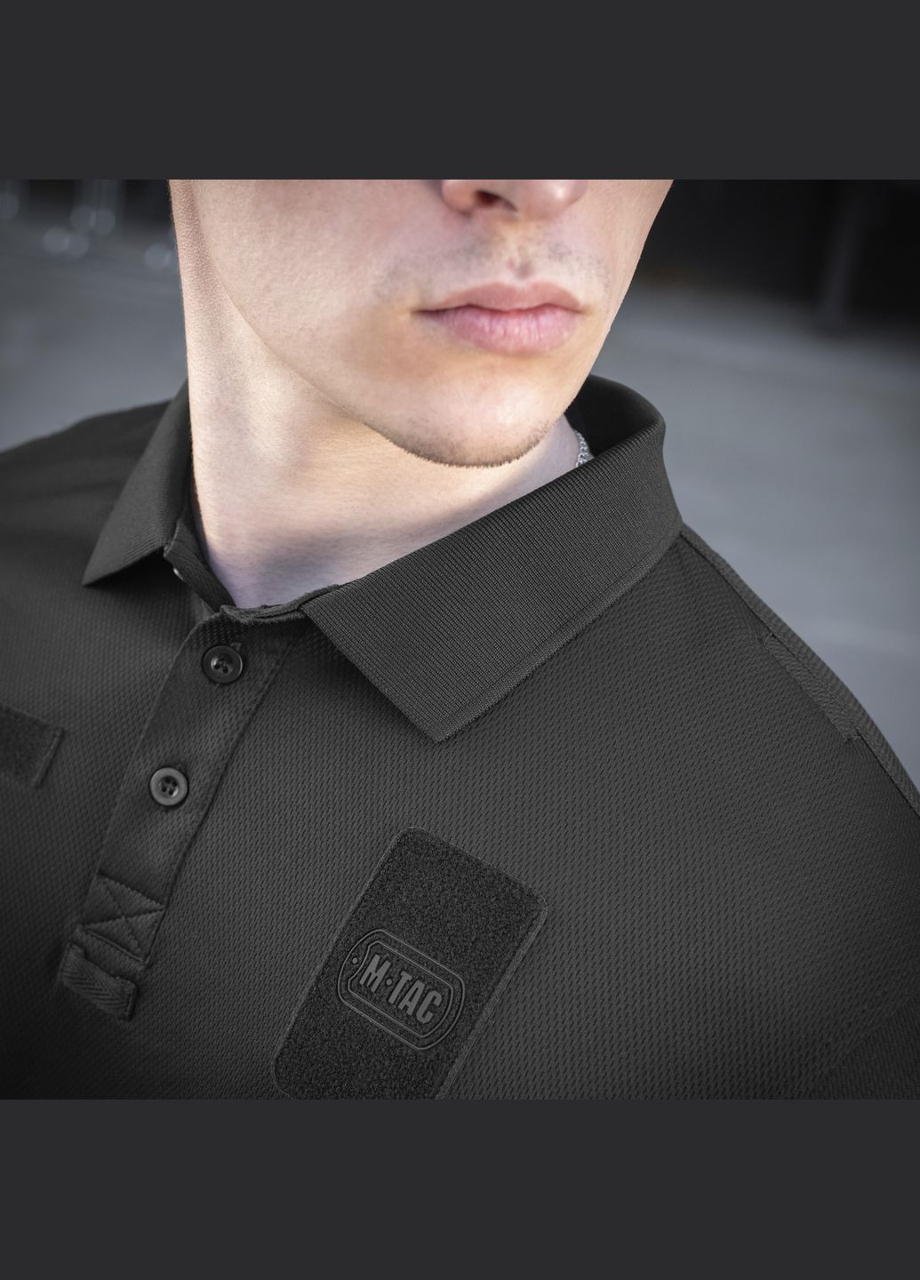 Поло Elite Tactical Coolmax Black (2XL) M-TAC (303411861)