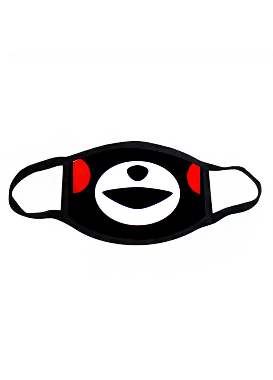 Маска защитная на лицо аниме Медведь Кумамон косплей 17х11 см (ms051) No Brand (360802111)