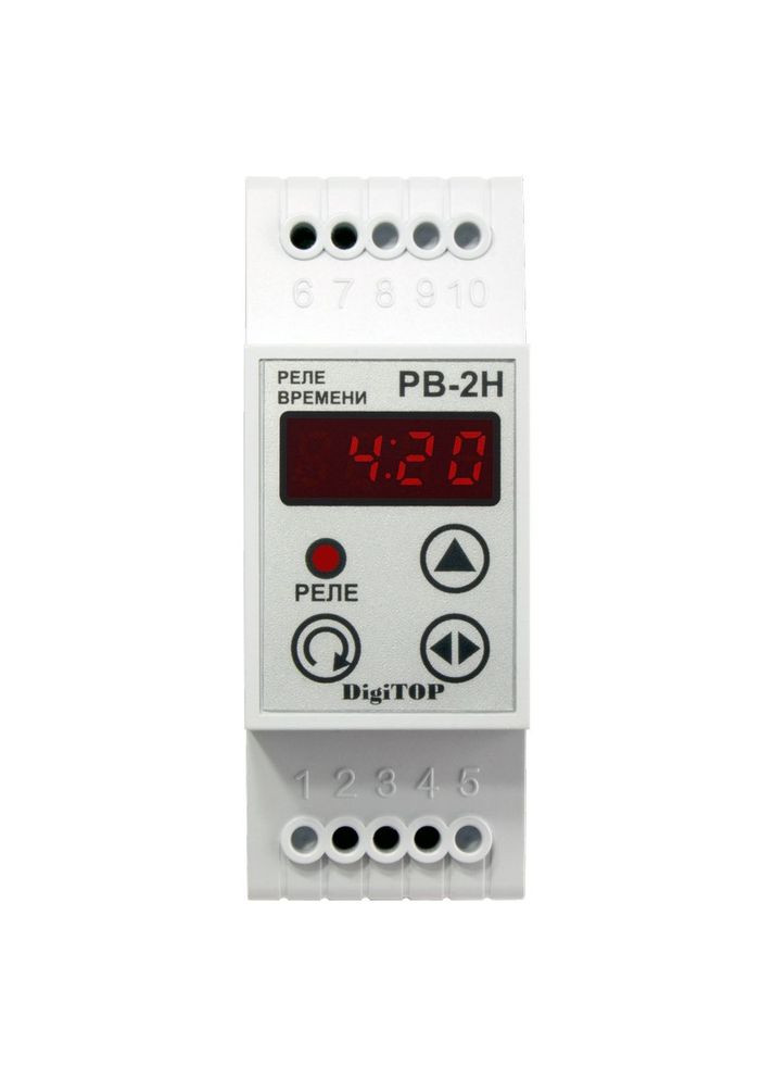Реле времени РВ-2Н недельный цикл 6А DIGITOP (346088859)