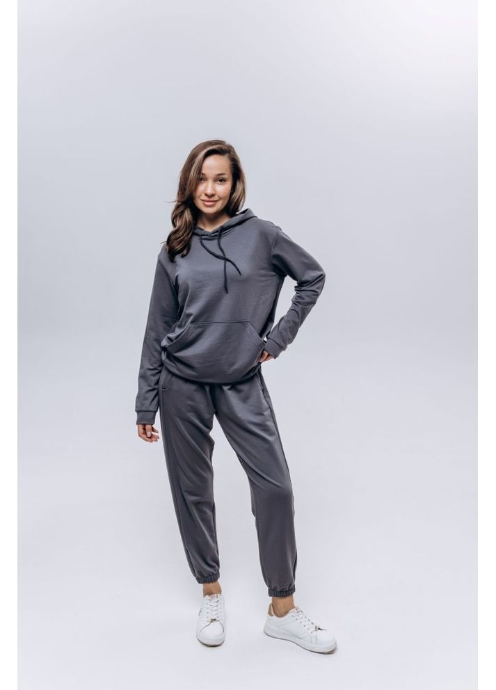 Костюм женский графит двухнить No Brand (362699766)