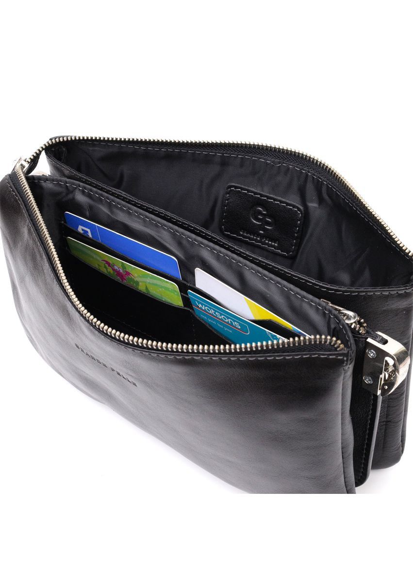 Роскошный женский клатч из натуральной кожи 26х15,5х3 см 11657 Grande Pelle (329199117)